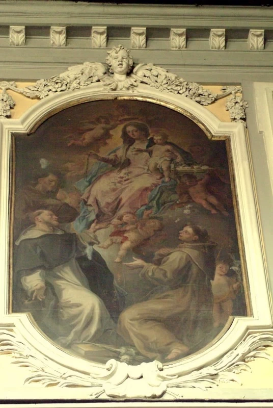 Madonna del Rosario e santi